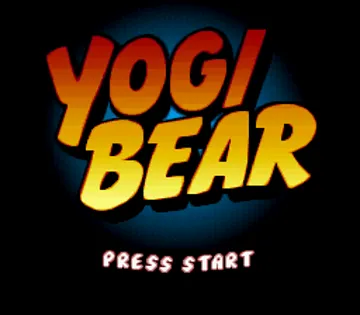 Adventures of Yogi Bear (USA) screen shot title